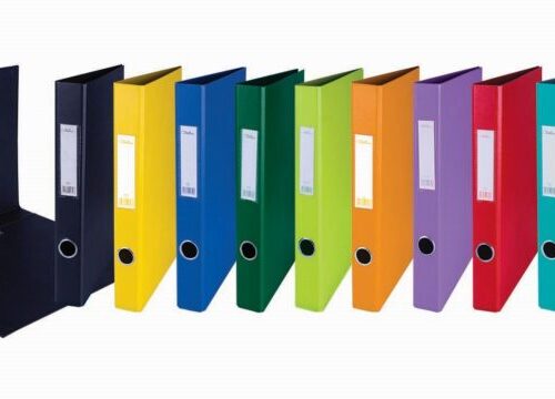 A4 Ringbinder File PP - assorted colours