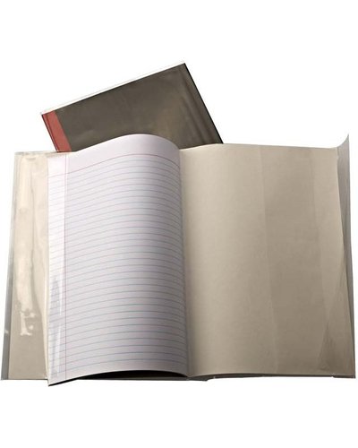 A4 Book Cover Heavy Duty Clear PP (120mic) Adjustable (10s)