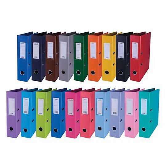 LEVER-ARCH-FILES A4 Lever Arch File PP - assorted colours