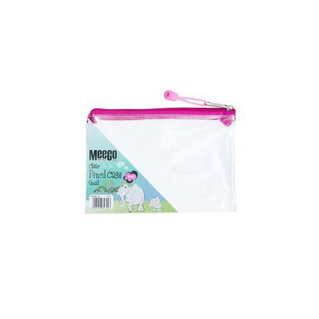 Meeco PVC Clear Pencil Bag Small