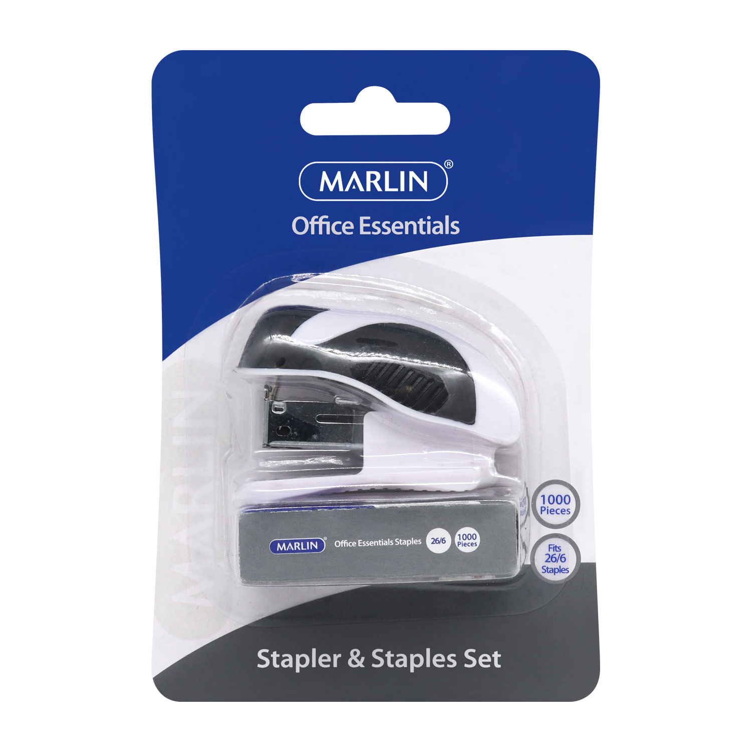SM89_Marlin_Mini-Stapler-with-built-in-staple-remover-26-6-staples_Black Mini Stapler with Built-In Staple Remover and Staples