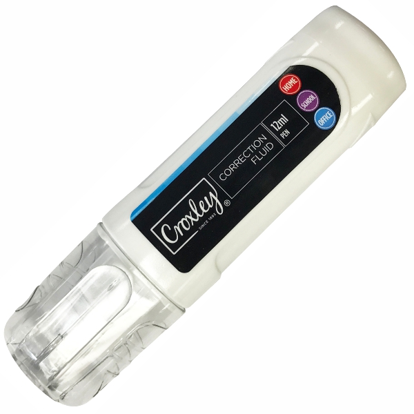 correction-pen-croxley-metal-tip-12ml Croxley Correction Pen Fine Metal Tip 12ml