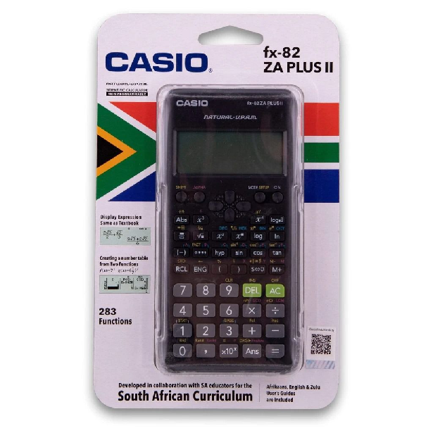 fx82za with cover Casio FX82ZA Plus Scientific Next Generation Calculator