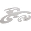 Draughtsman French Curves - Set of 3