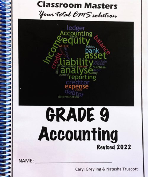 Classroom Masters Accounting Grade 9 CAPS