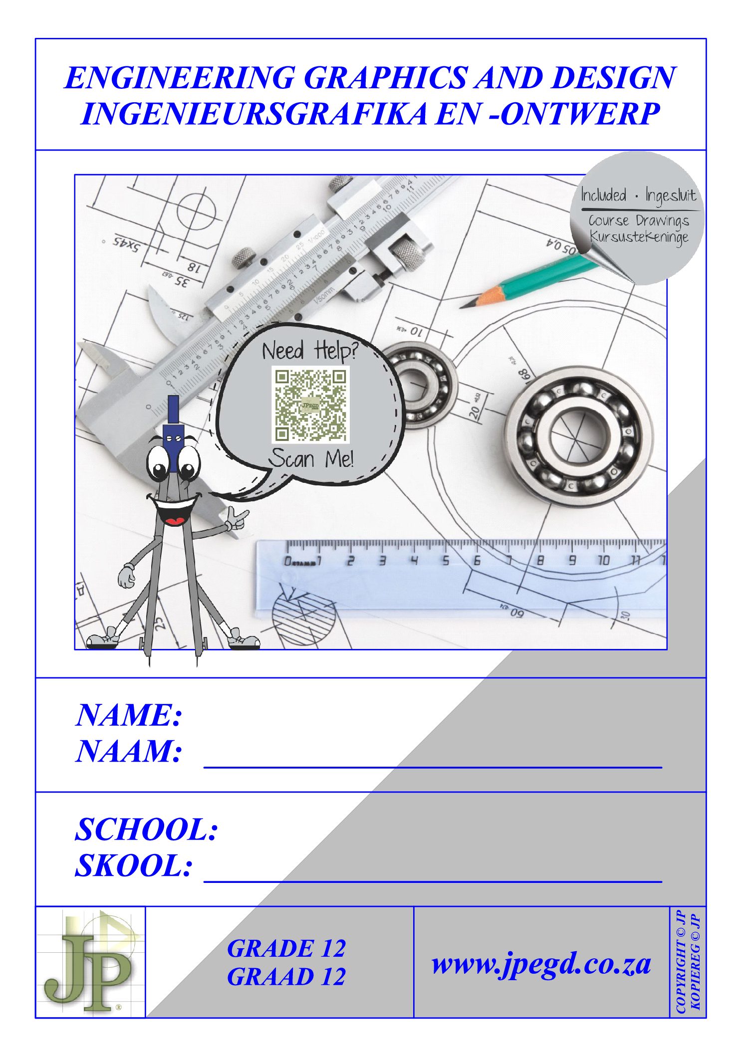 A3 10th Ed Engineering Graphics & Design Gr12 Workbook
