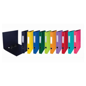 A4 Ringbinder File PP – assorted colours