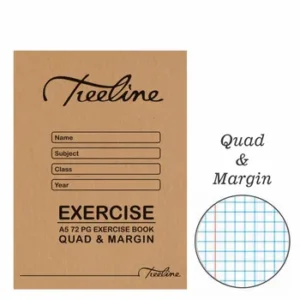 A5 72pg Quad and Margin Softcover Book