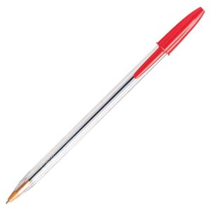 Bic Crystal Medium Xtra Life Ball Pen Red