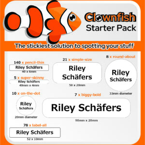 Personalized Stationery Labels Starter Pack