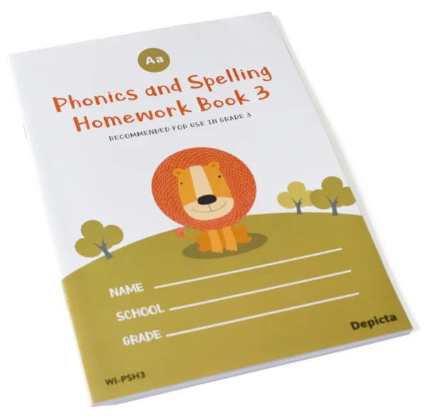 Depicta Phonics and Spelling Homework Book 3
