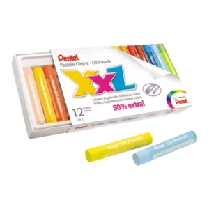 Pentel Oil Pastels 12s XXL