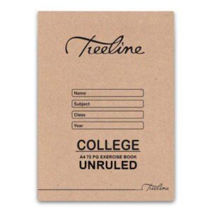 A4 72pg Unruled Softcover Book