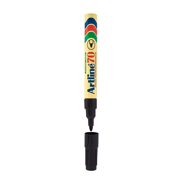 Artline Permanent Marker Ek-70 Black