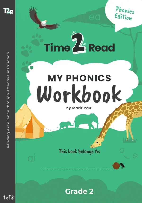 Time2Read Phonics Workbooks Gr2 (set of 3)