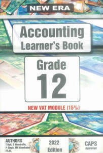 New Era Accounting Gr 12 Learner’s Book
